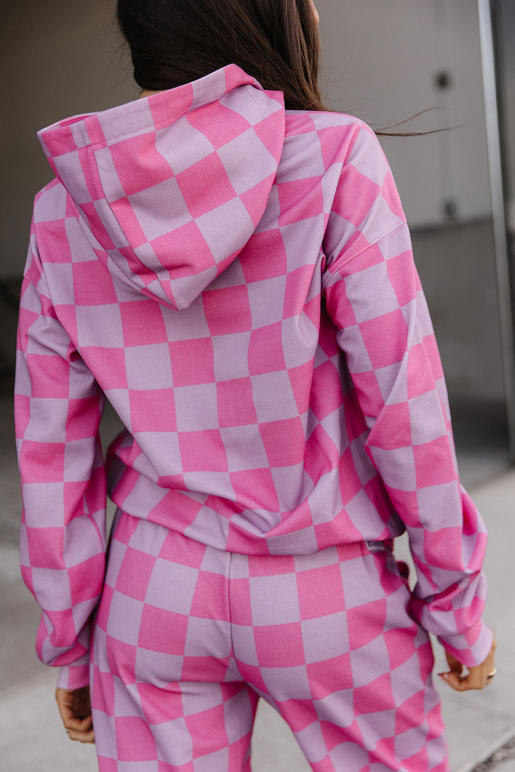 University Hoodie Rosy Daydream