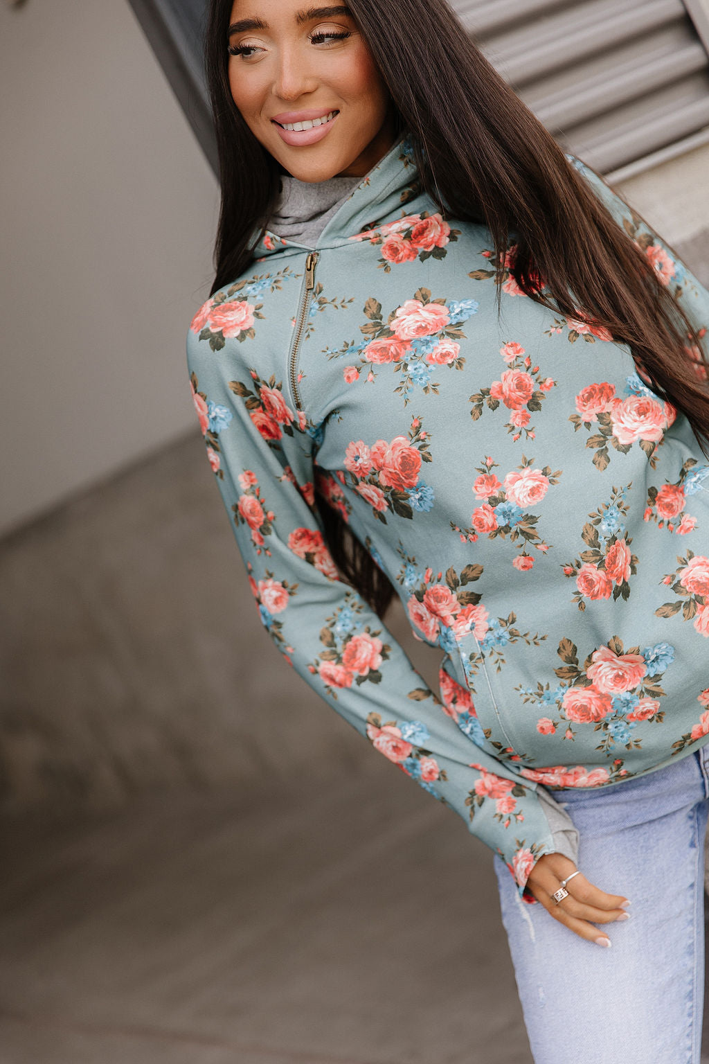 The Brooklyn Rose Sweatshirt