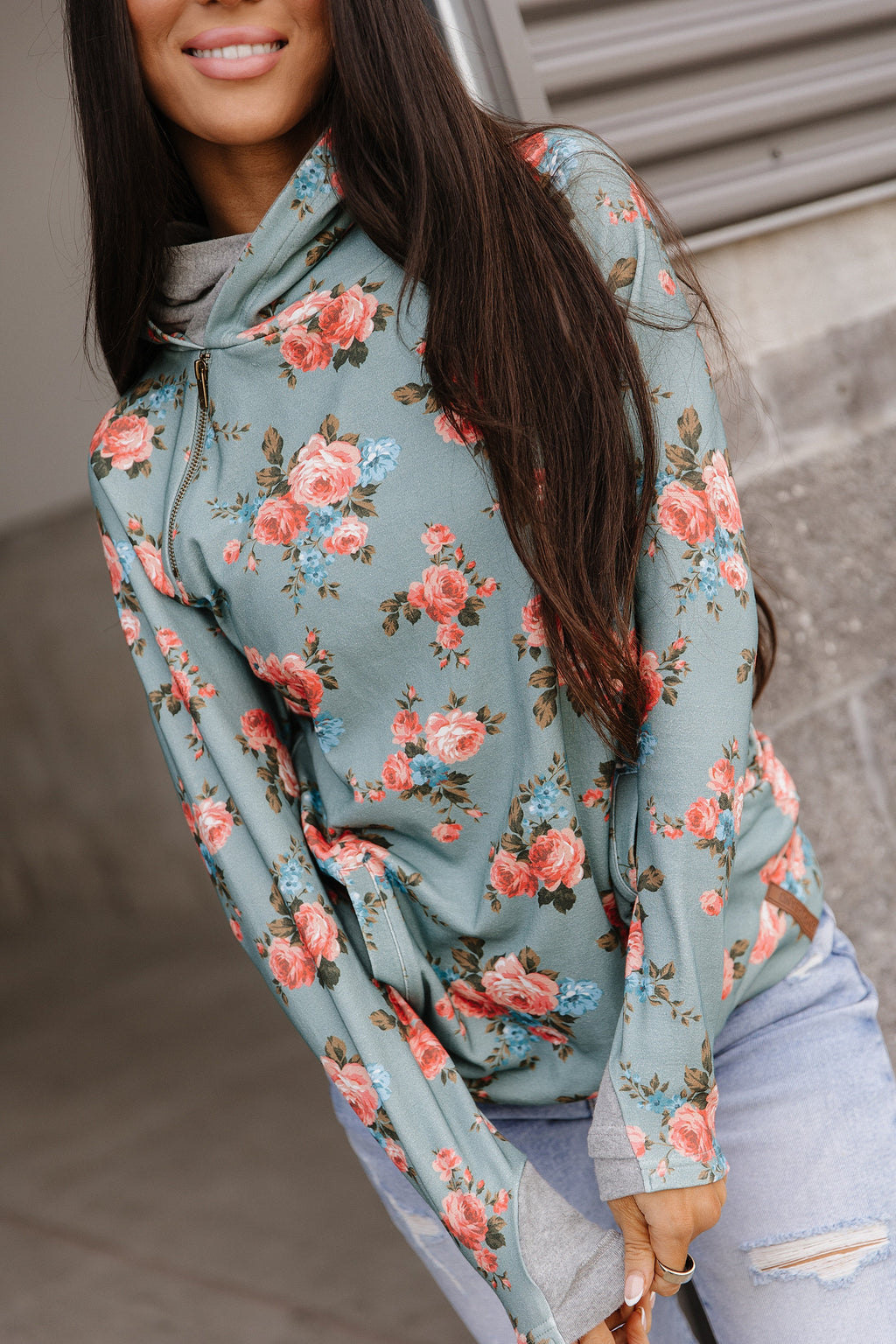 The Brooklyn Rose Sweatshirt