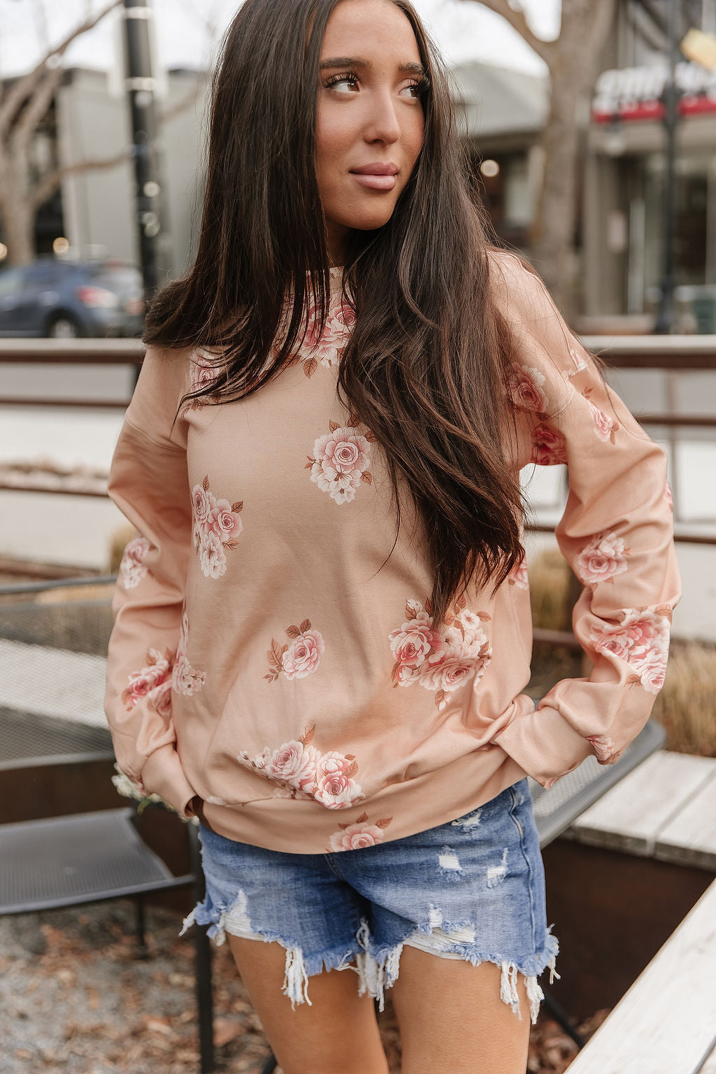 The Peachy Petals Top
