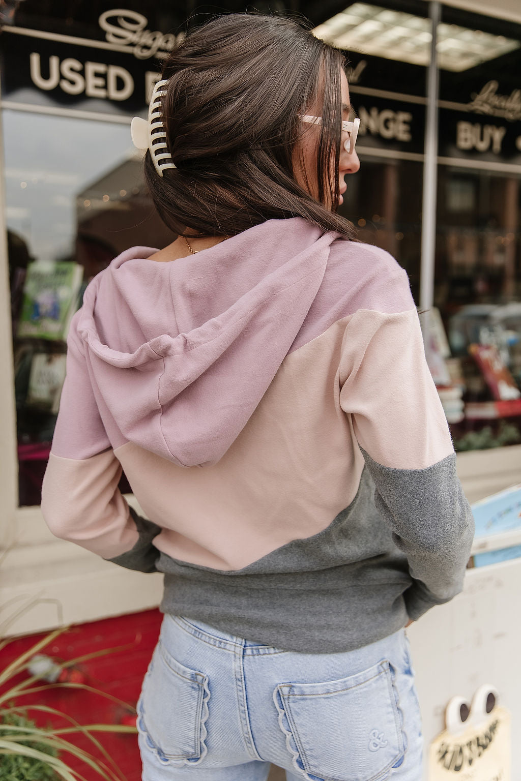 The Rosie Grace Zip Up Sweatshirt