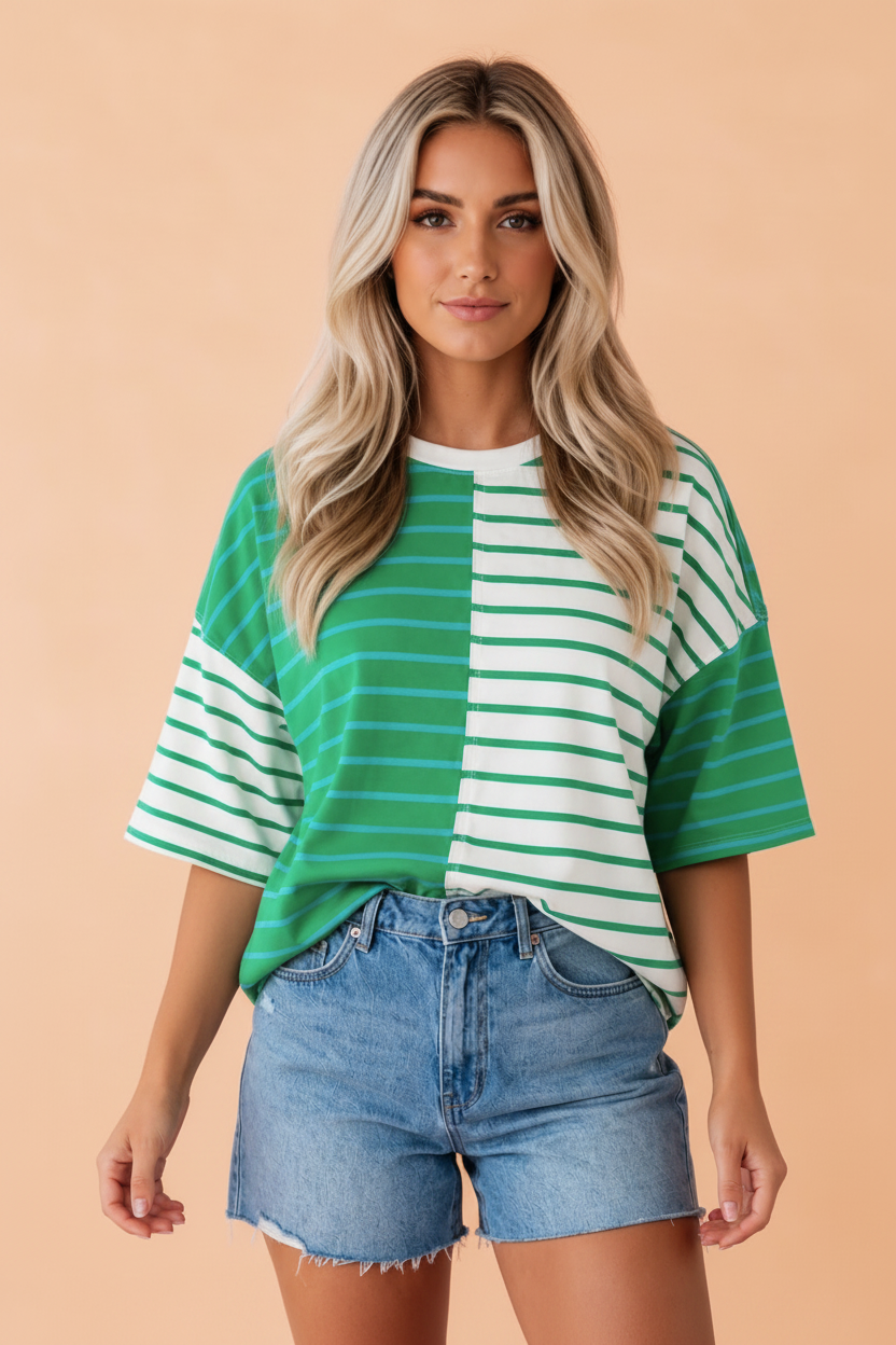 The Piper Stripe Tee