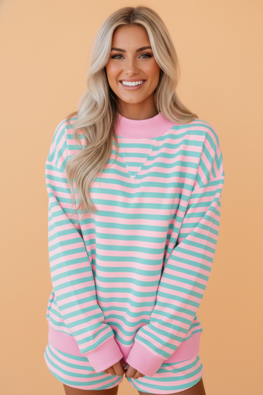 The Hattie Stripe Lounge Set