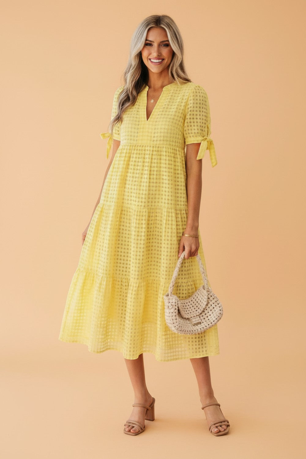 The Magnolia Mae Gingham Dress