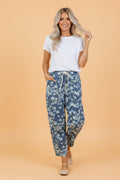 The Eloise Floral Denim Jeans