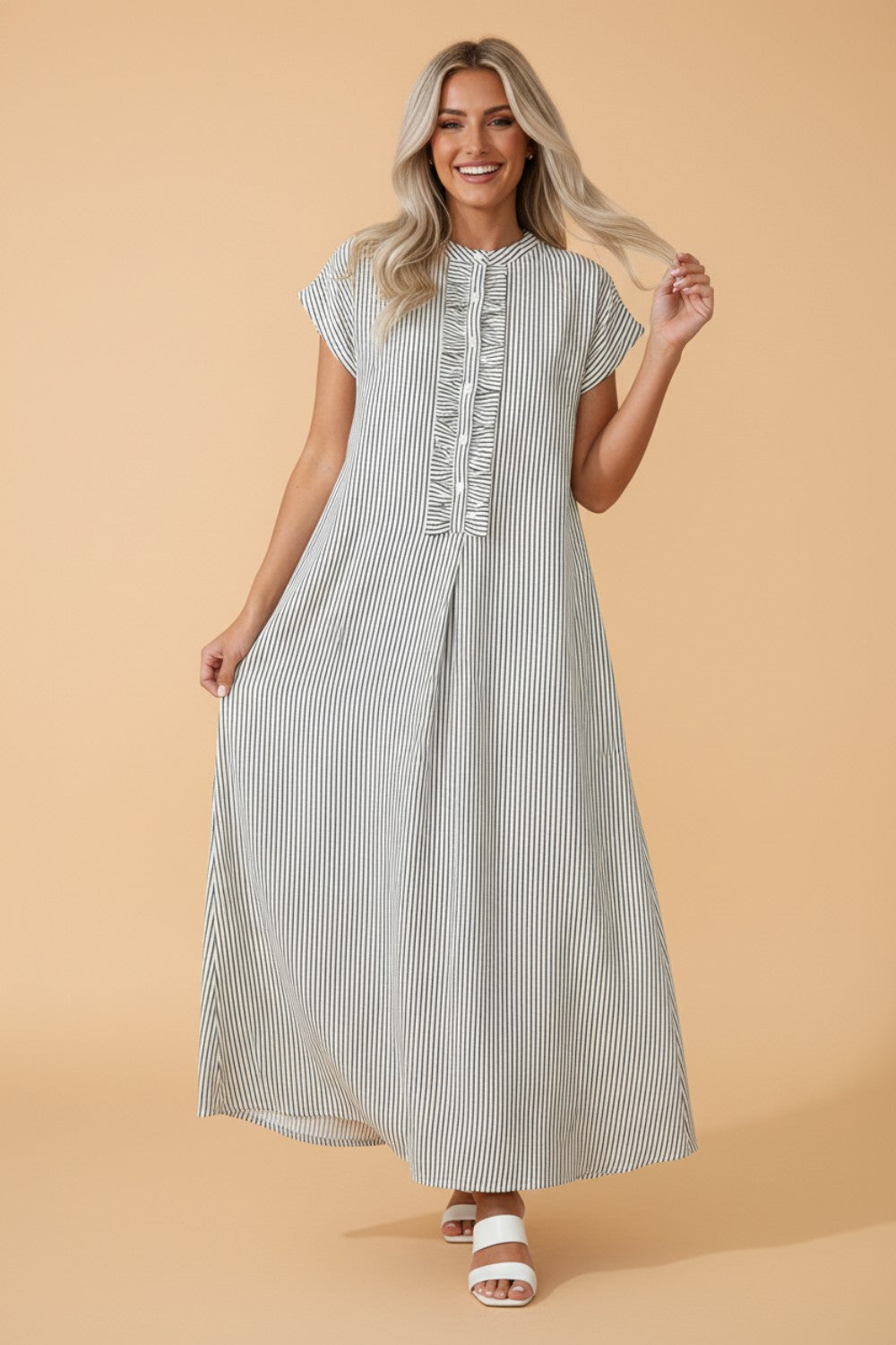 The Lyla Stripe Maxi Dress