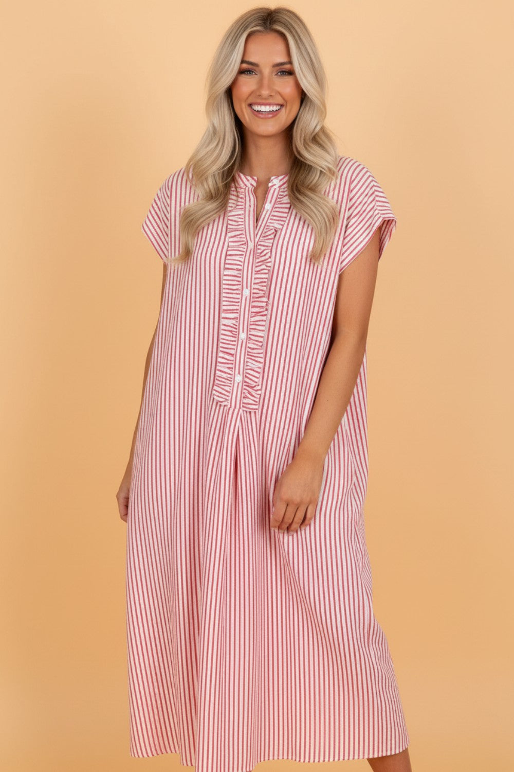 The Lyla Stripe Maxi Dress