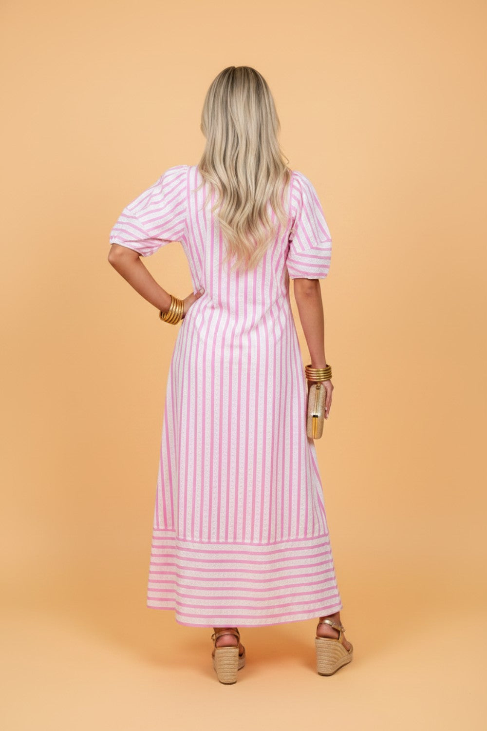 The Piper Stripe Maxi Dress