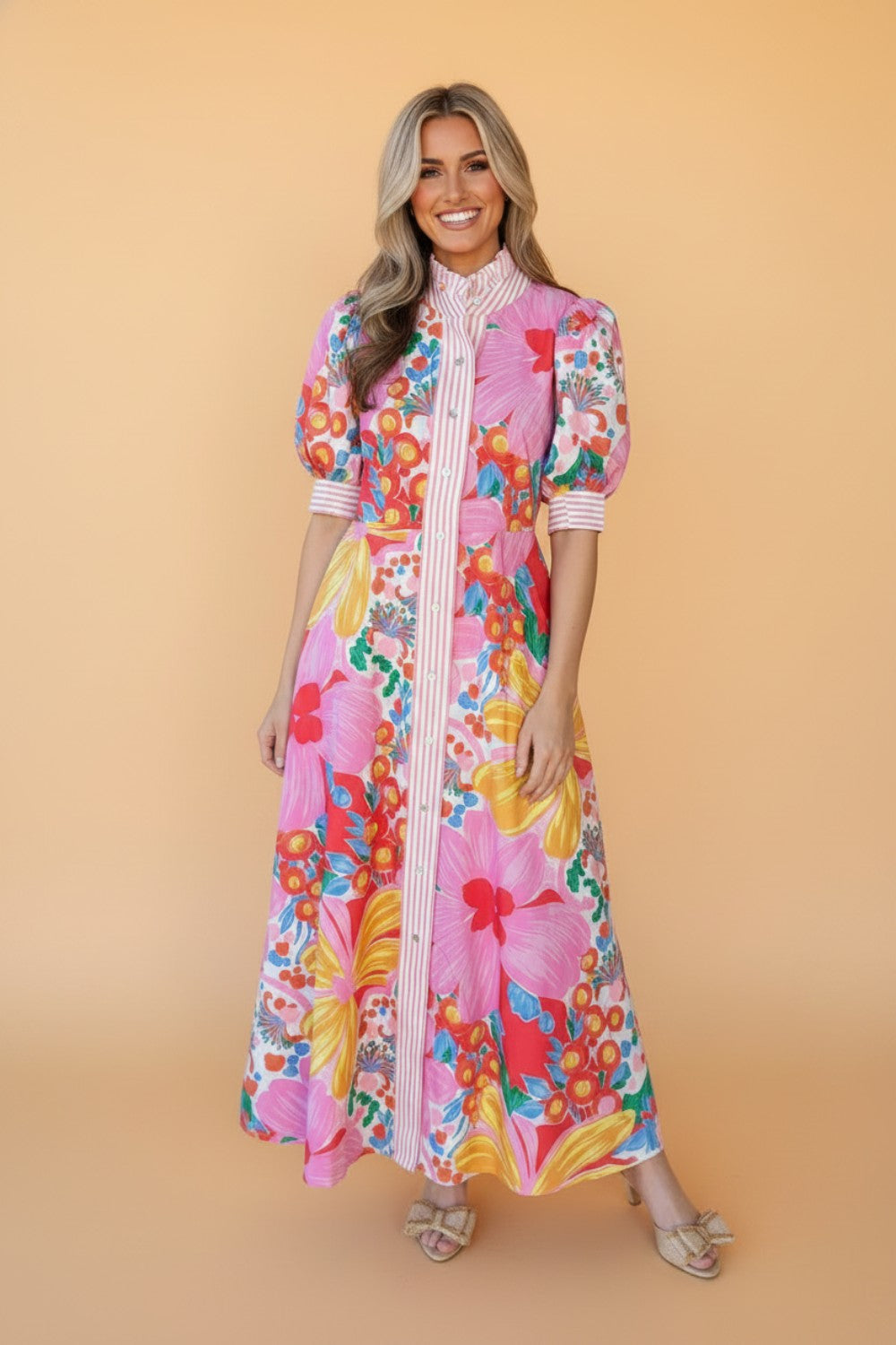 The Daisy Floral Maxi Dress