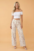 The Clara Camo Denim Jeans