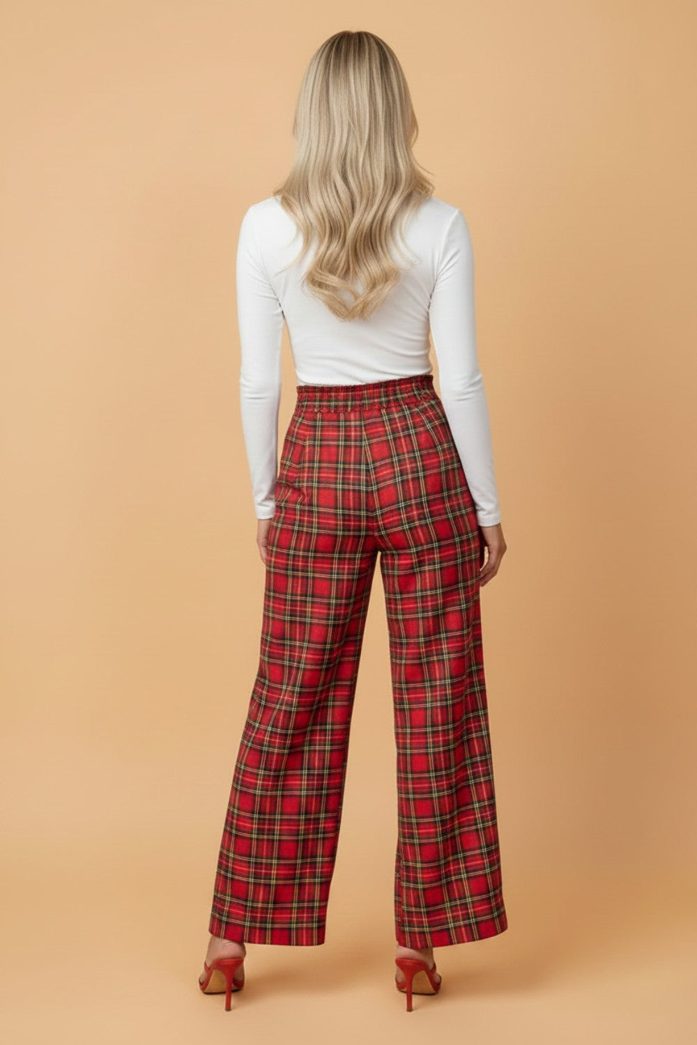 The Merry Mistletoe Plaid Pants