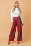 The Merry Mistletoe Plaid Pants