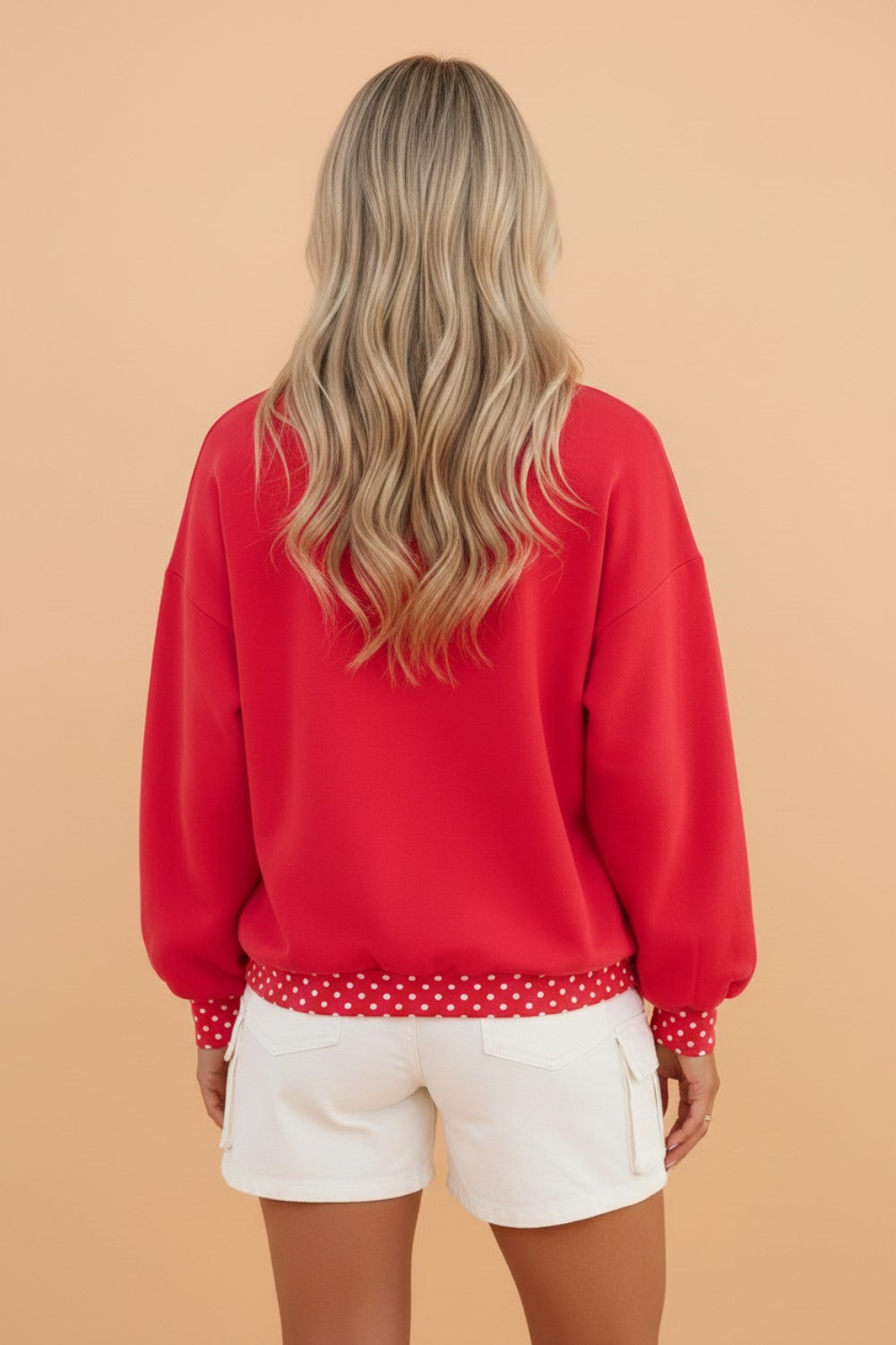 The Brielle Polka Dot Sweatshirt