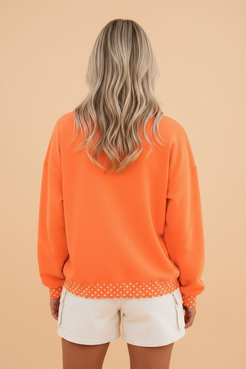 The Brielle Polka Dot Sweatshirt