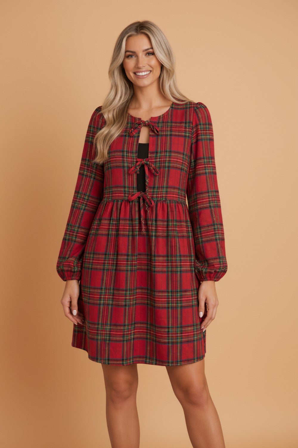 The Bow On Top Christmas Dress