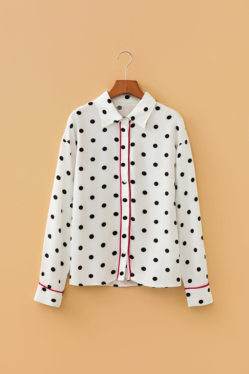 The Millie Kate Polka Dot Buttoned Shirt