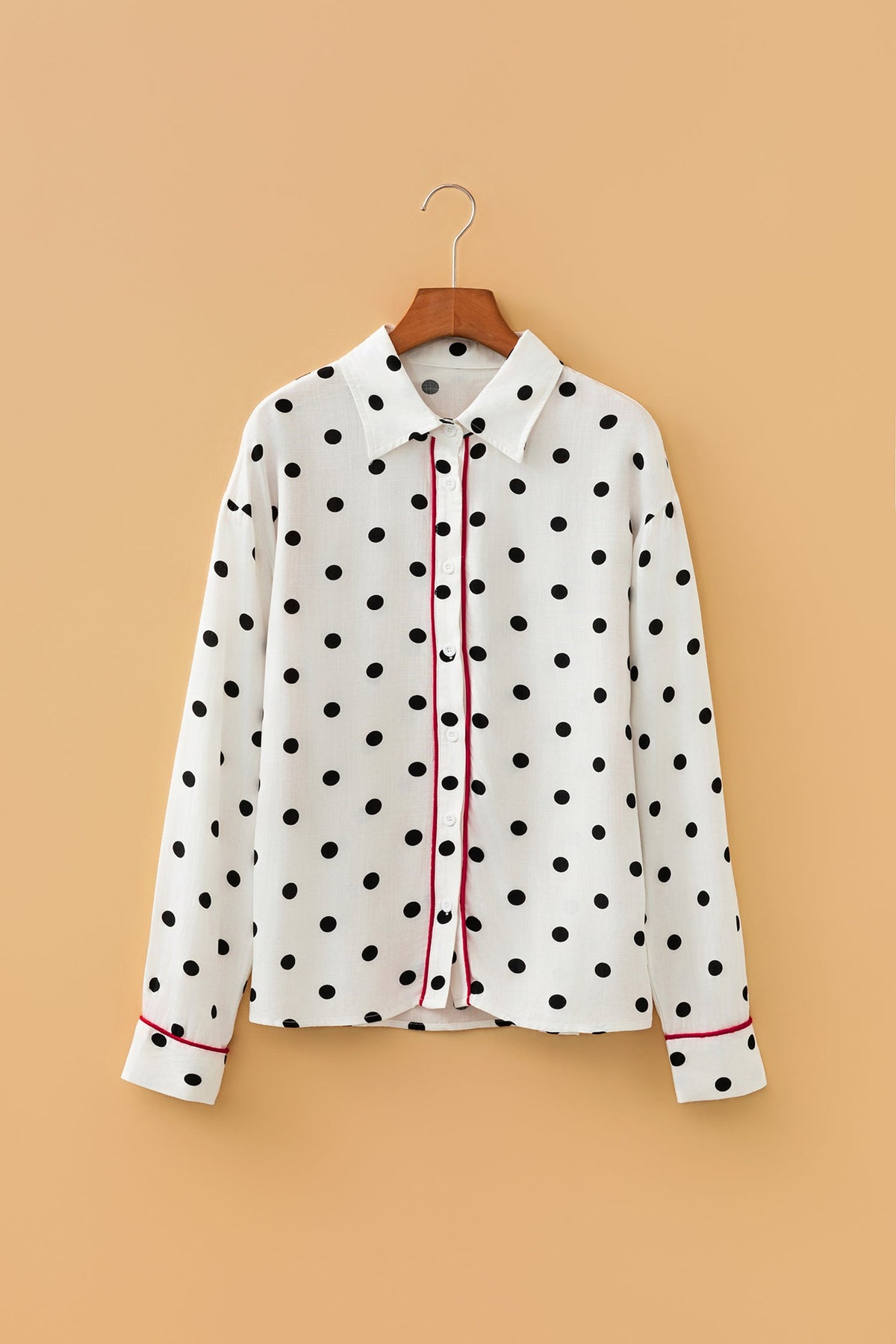 The Millie Kate Polka Dot Buttoned Shirt
