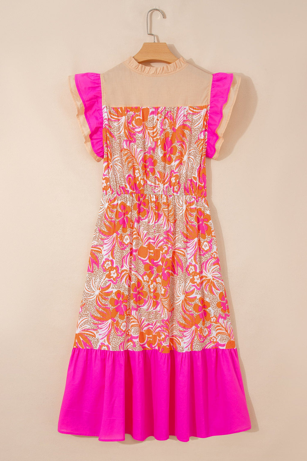 The Lettie Mae Floral Ruffle Dress