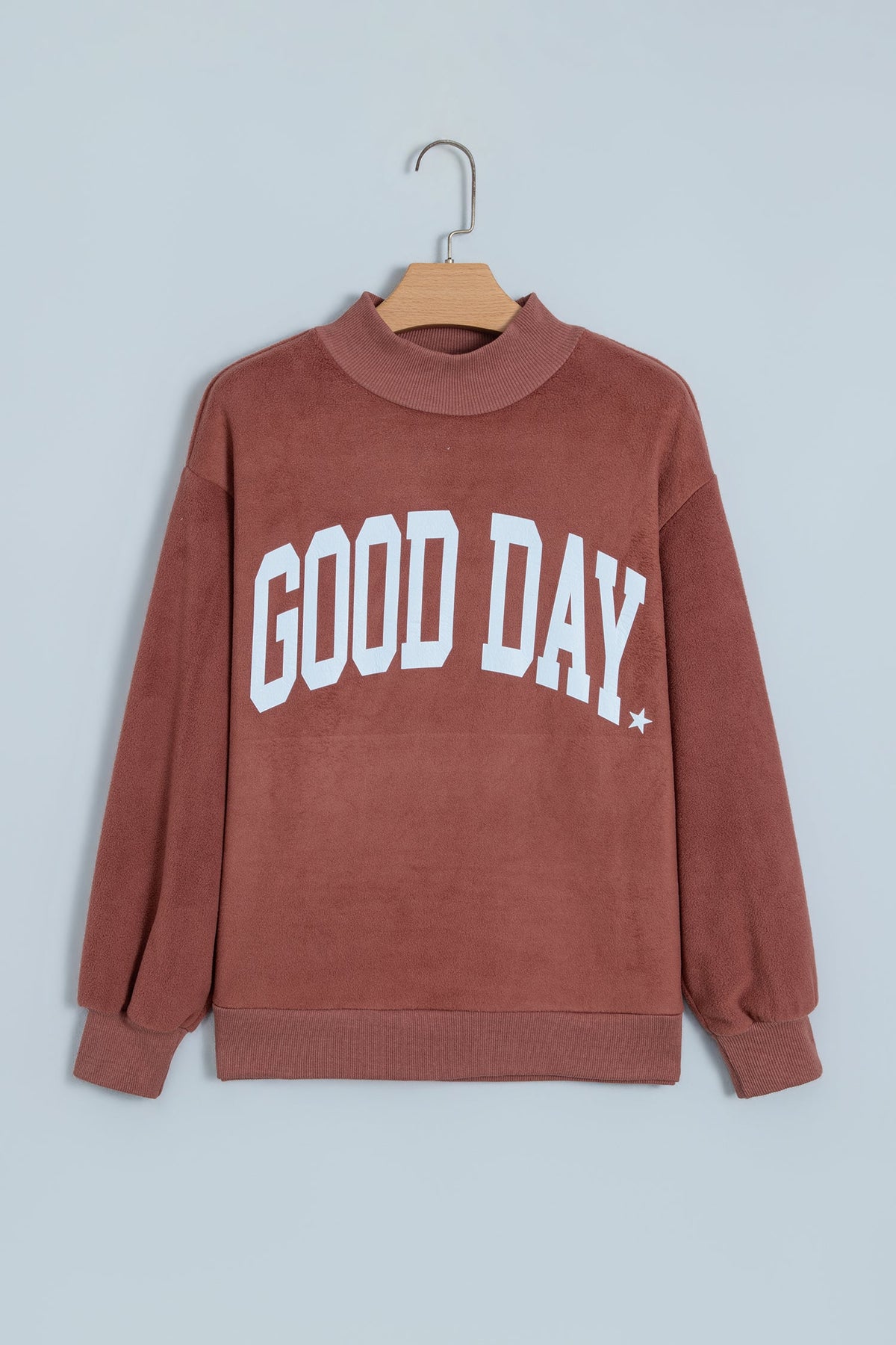 The Harlow Polka Dot/GOOD DAY  Reversible Sweatshirt