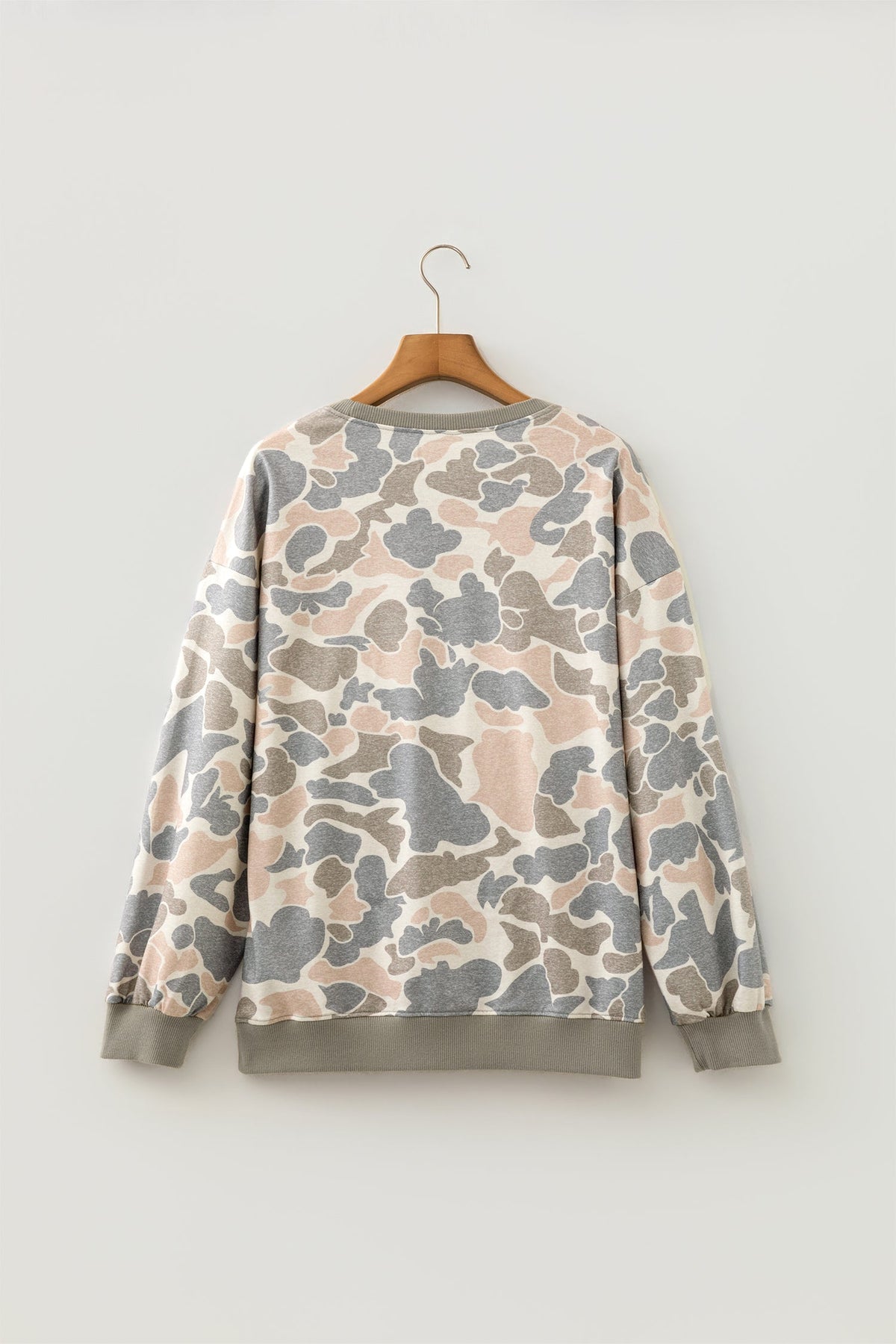 The Olive Mae Camo Sweatshirt