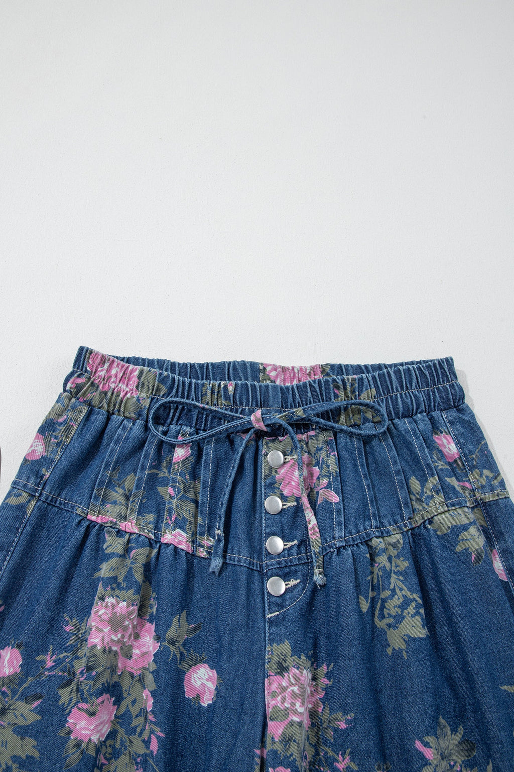 The Amelia Floral Denim Jeans