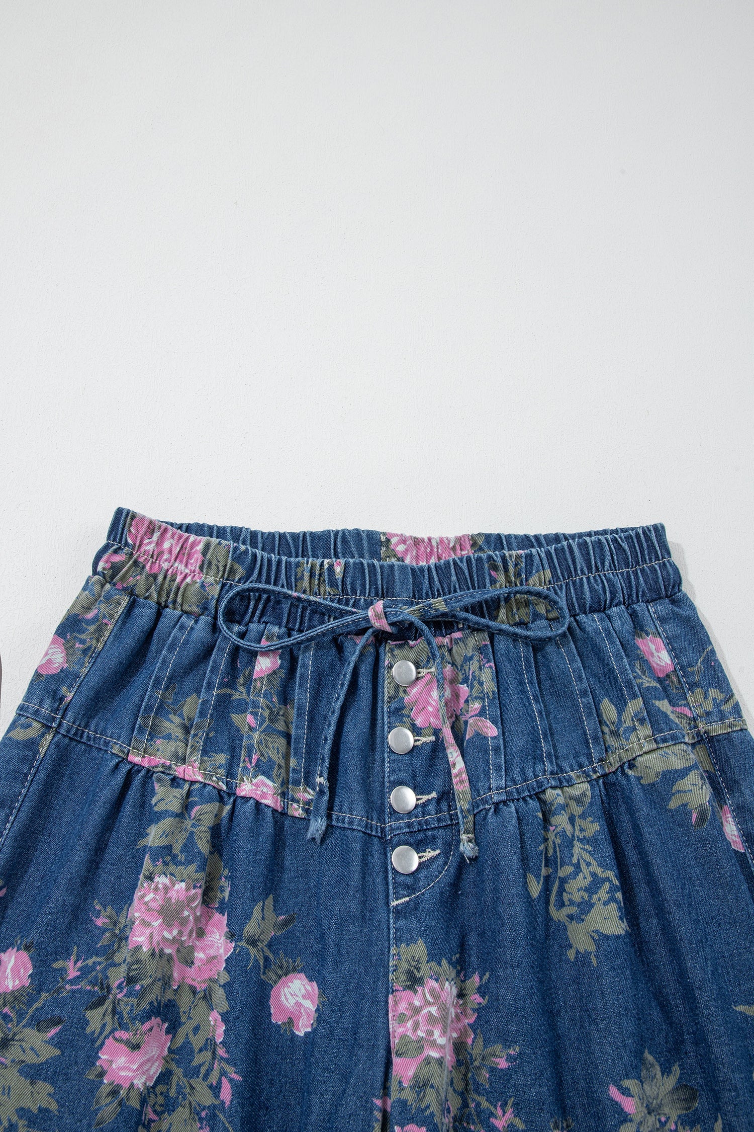 The Amelia Floral Denim Jeans
