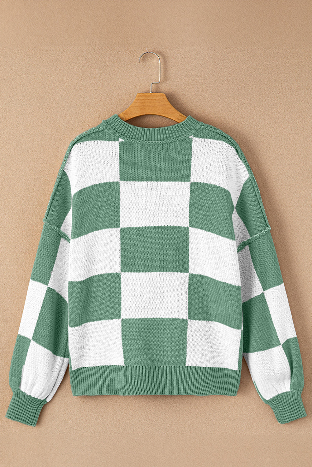 The Collins Checker Sweater