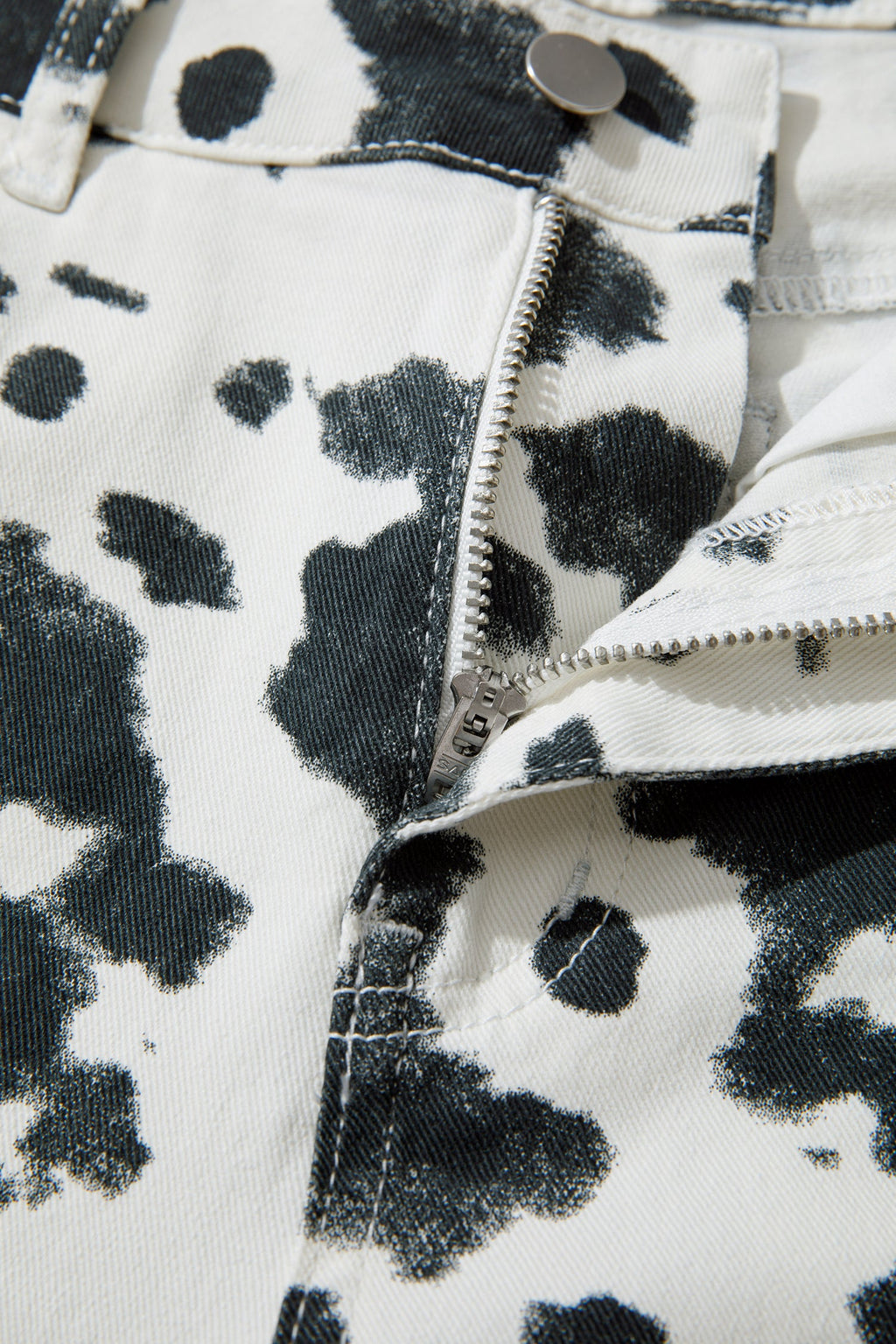The Willa Rose Cow Print Jeans