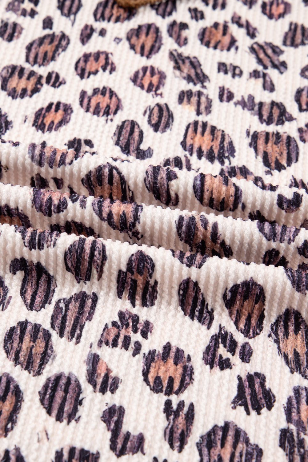 The Hazel Leopard Colorblock Top