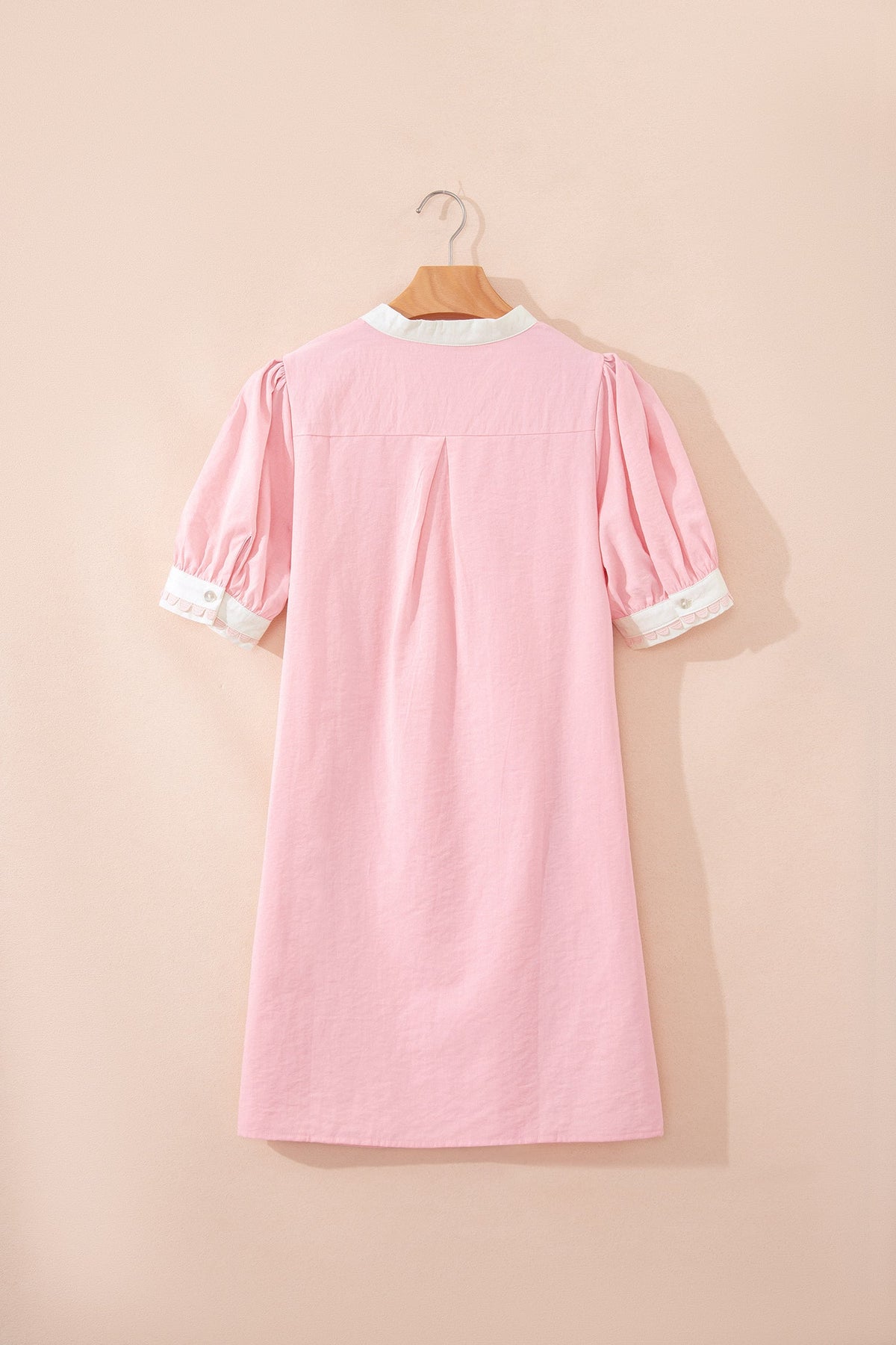 The Addison Scallop Trim Dress