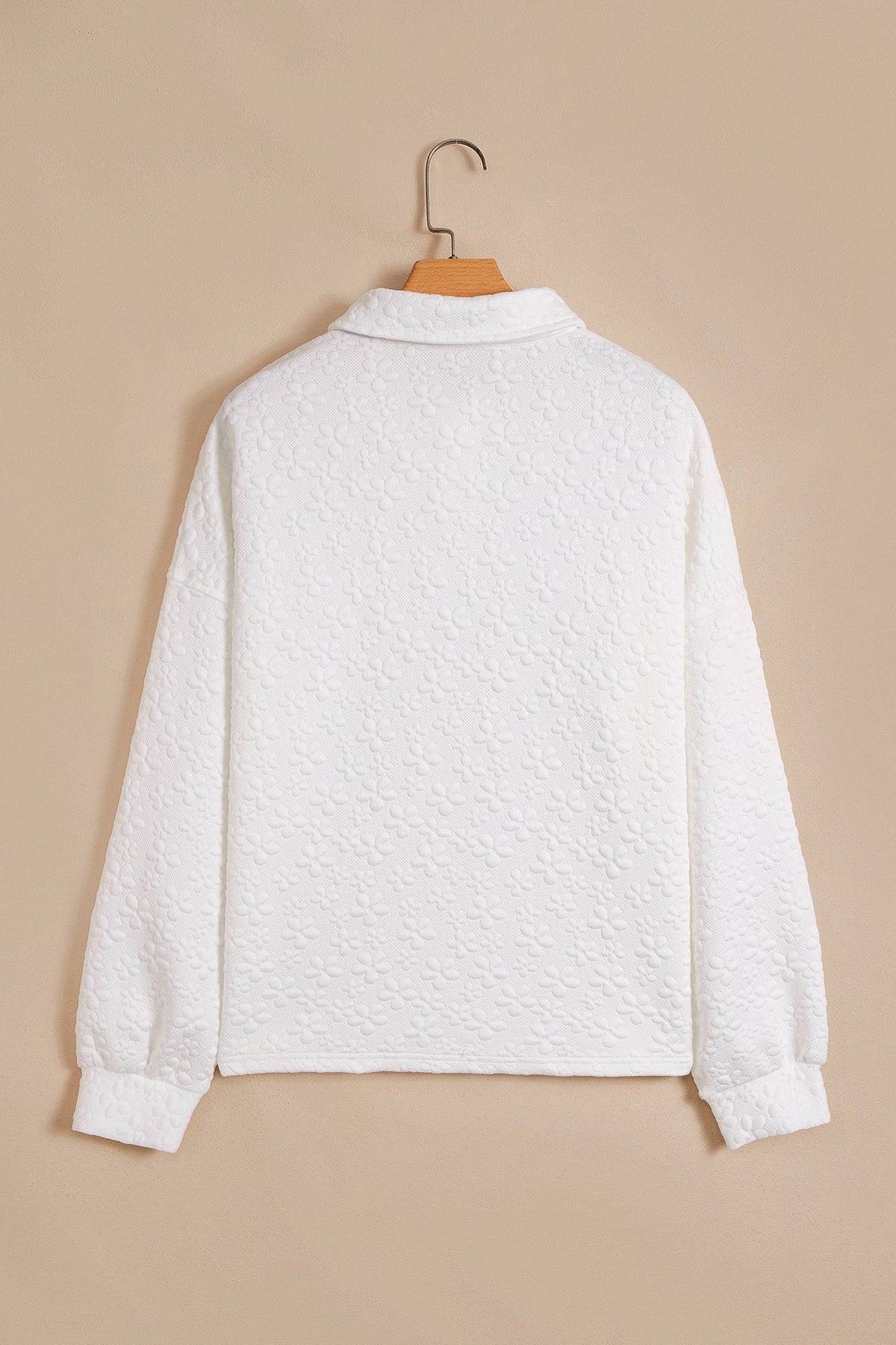 The Waverly Floral Textured Sweatshirt