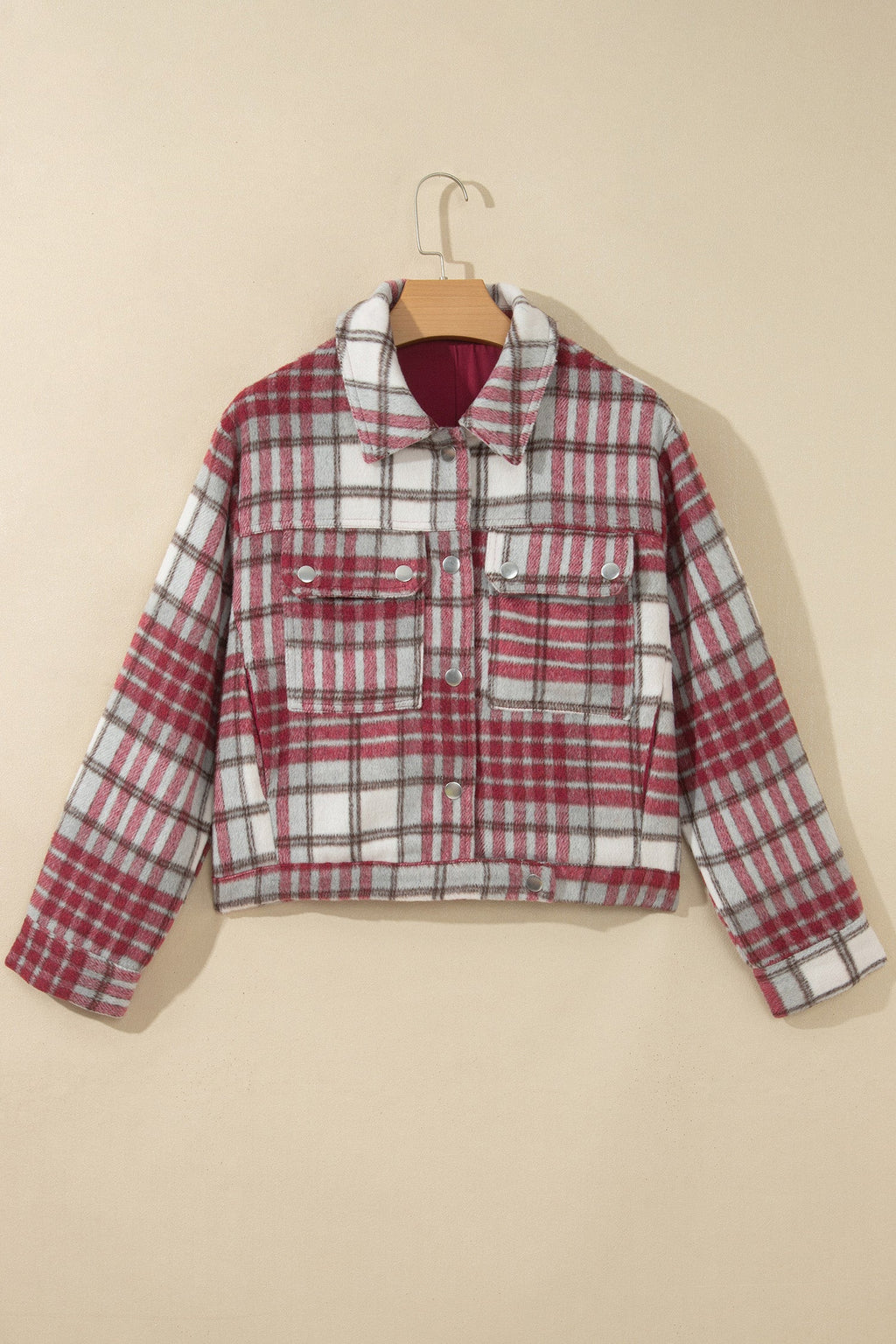 The Lettie Plaid Flannel Jacket