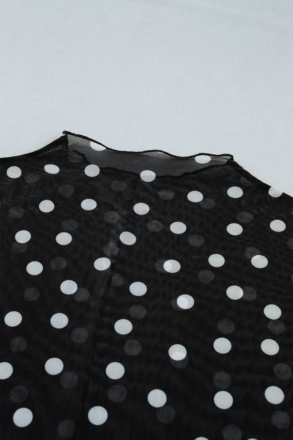 The Millie Polka Dot Mesh Top