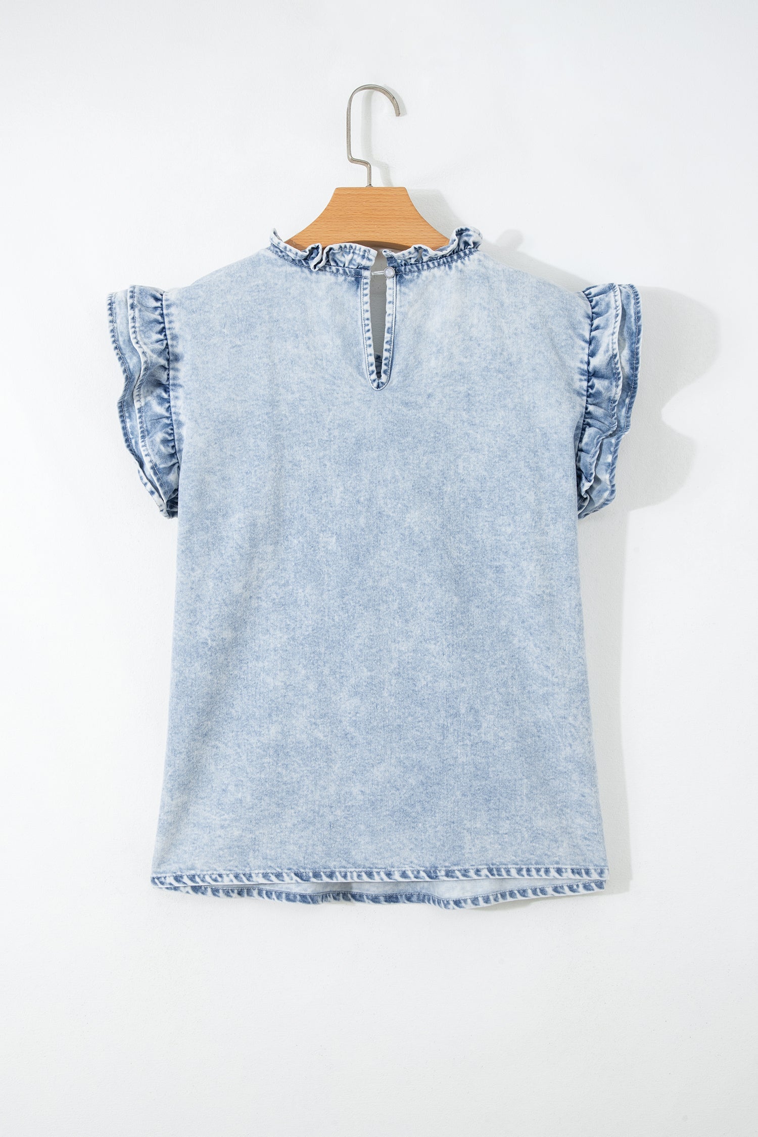 The Huntley Denim Blouse