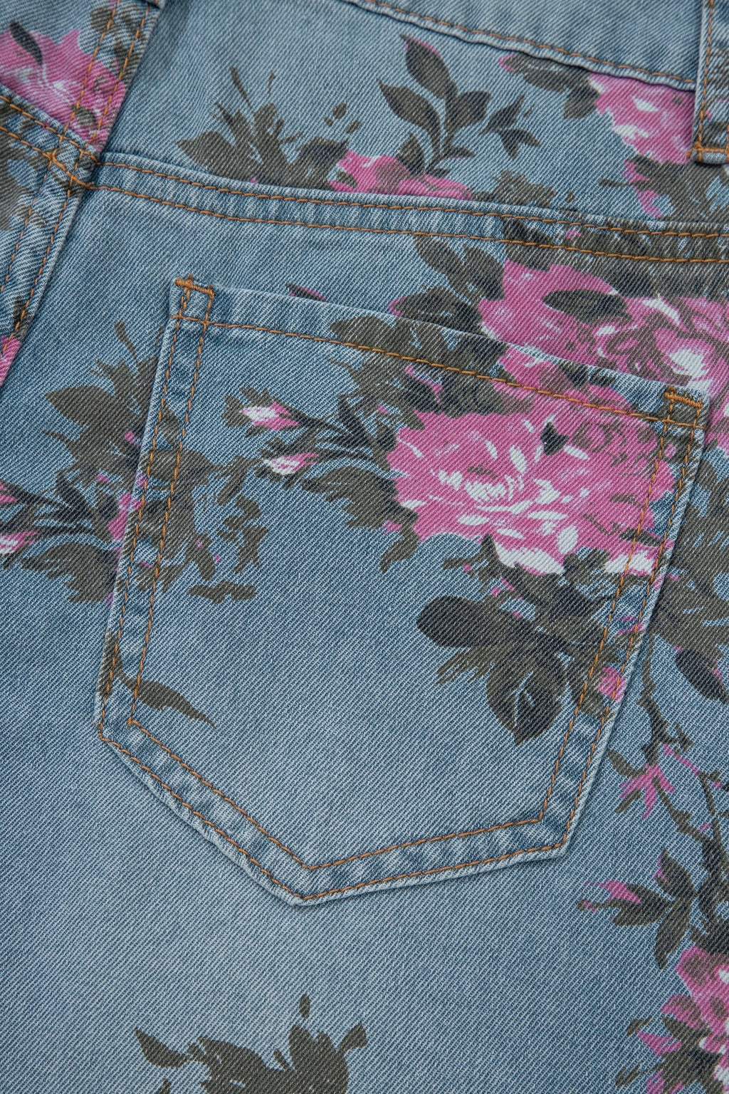 The Kate Rose Floral Denim Jeans