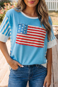 The Felicity Flag Stripe T-Shirt
