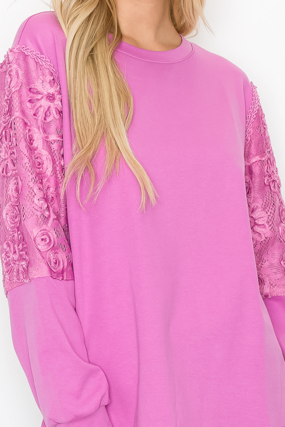 The Kenzie Lace Knit Top