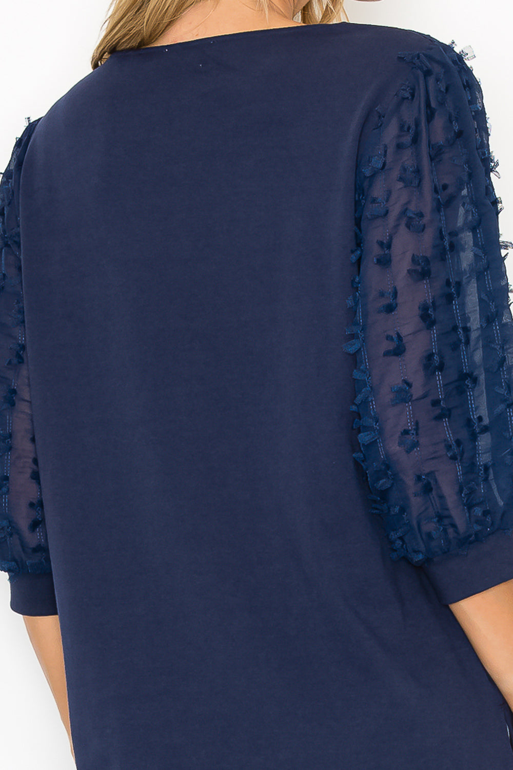 The Renae Lace Pointe Knit Top