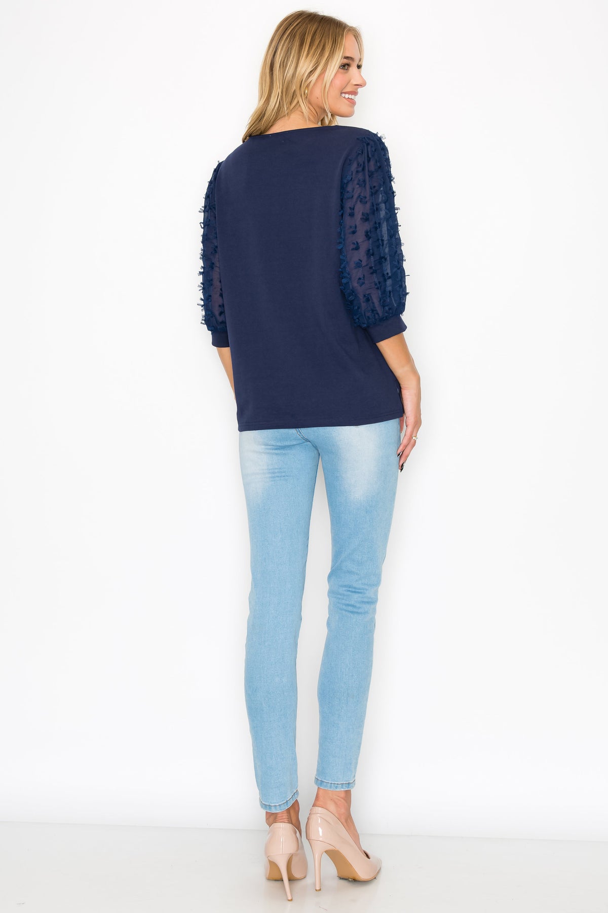 The Kensington Lace Knit Top