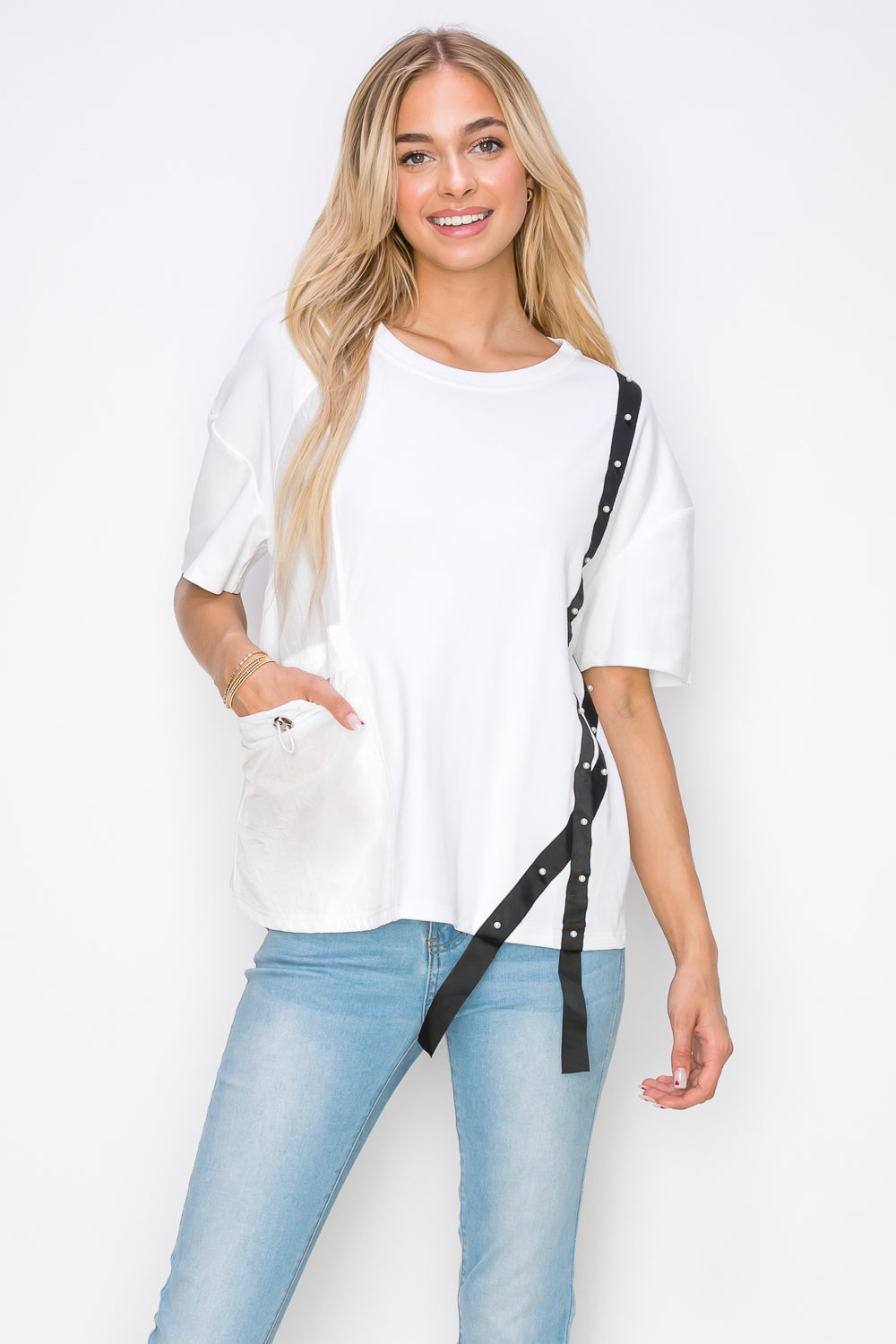 The Maddie Pearl Knit Top