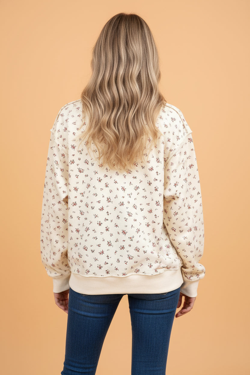 The Rosie Mae Floral Sweatshirt