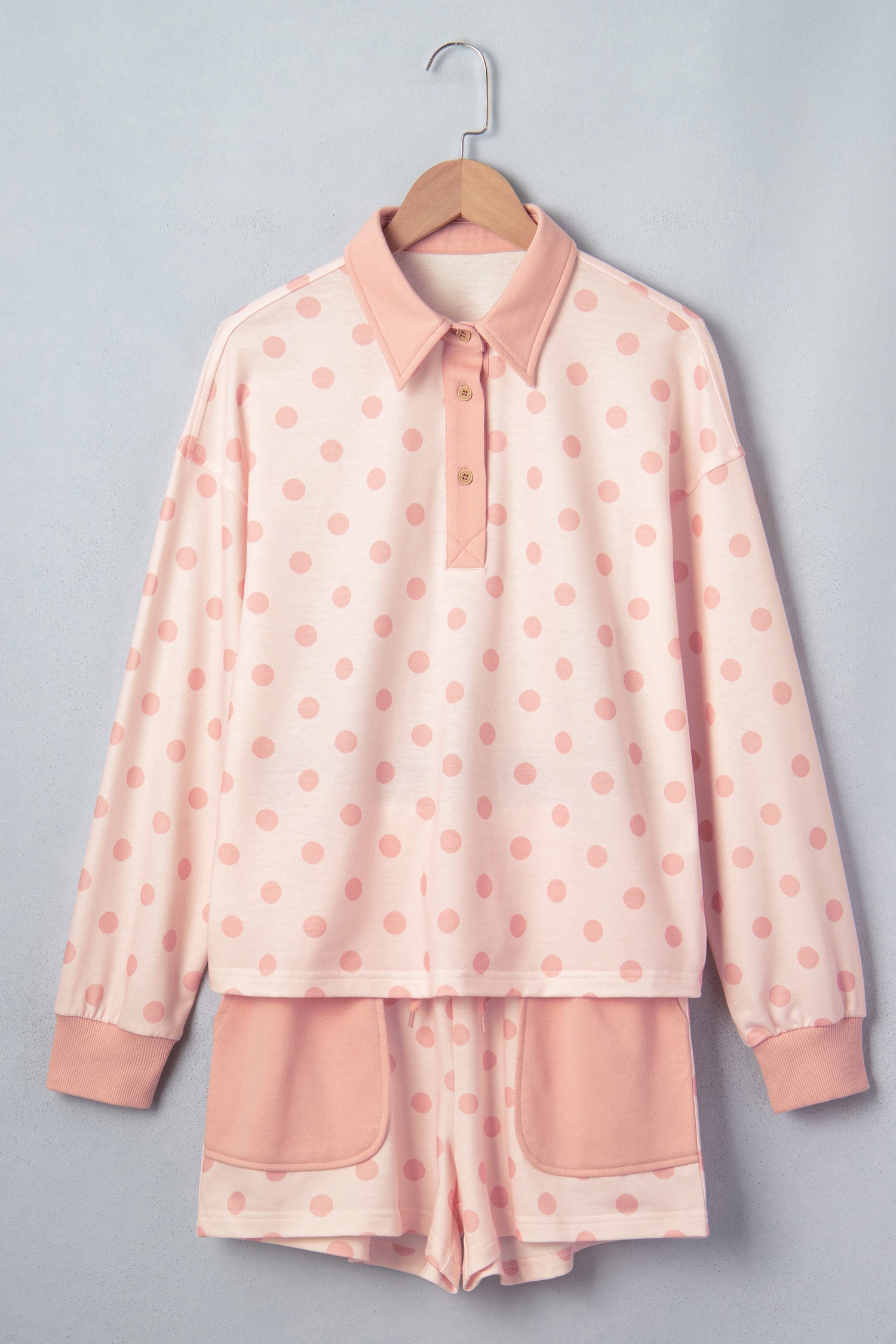 The Presley Polka Dot Lounge Set