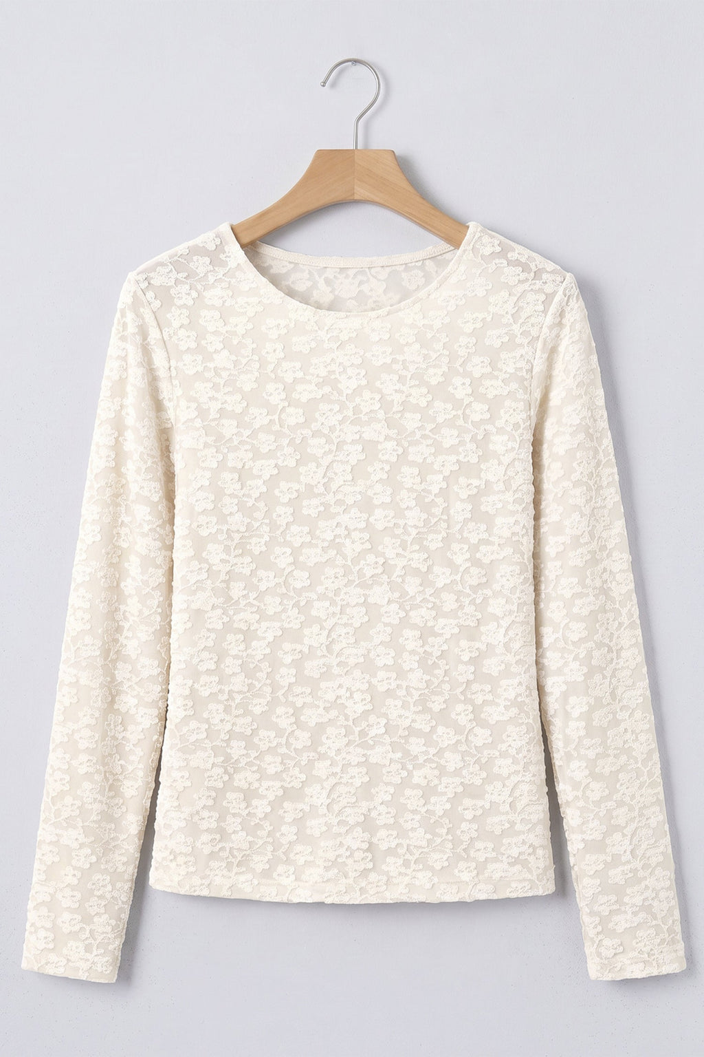 The Elodie Floral Textured Top
