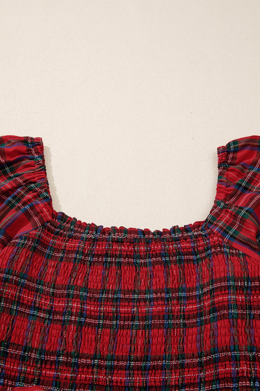 The Home For The Holidays Plaid Midi Dress
