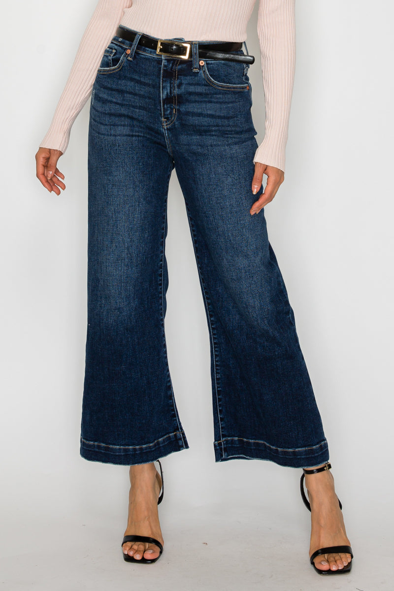 The Piper High Rise Cropped Jeans