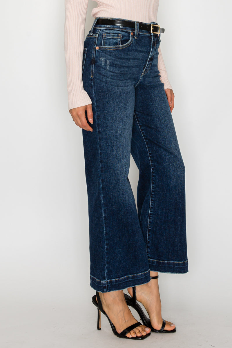 The Piper High Rise Cropped Jeans