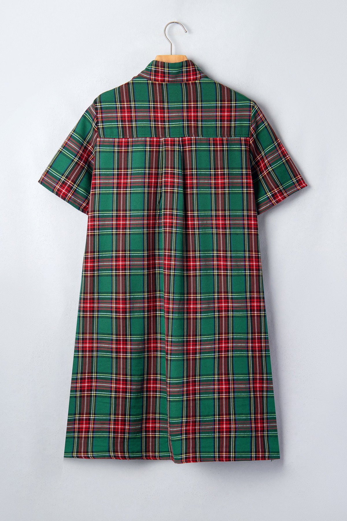 The Evergreen Joy Plaid Dress