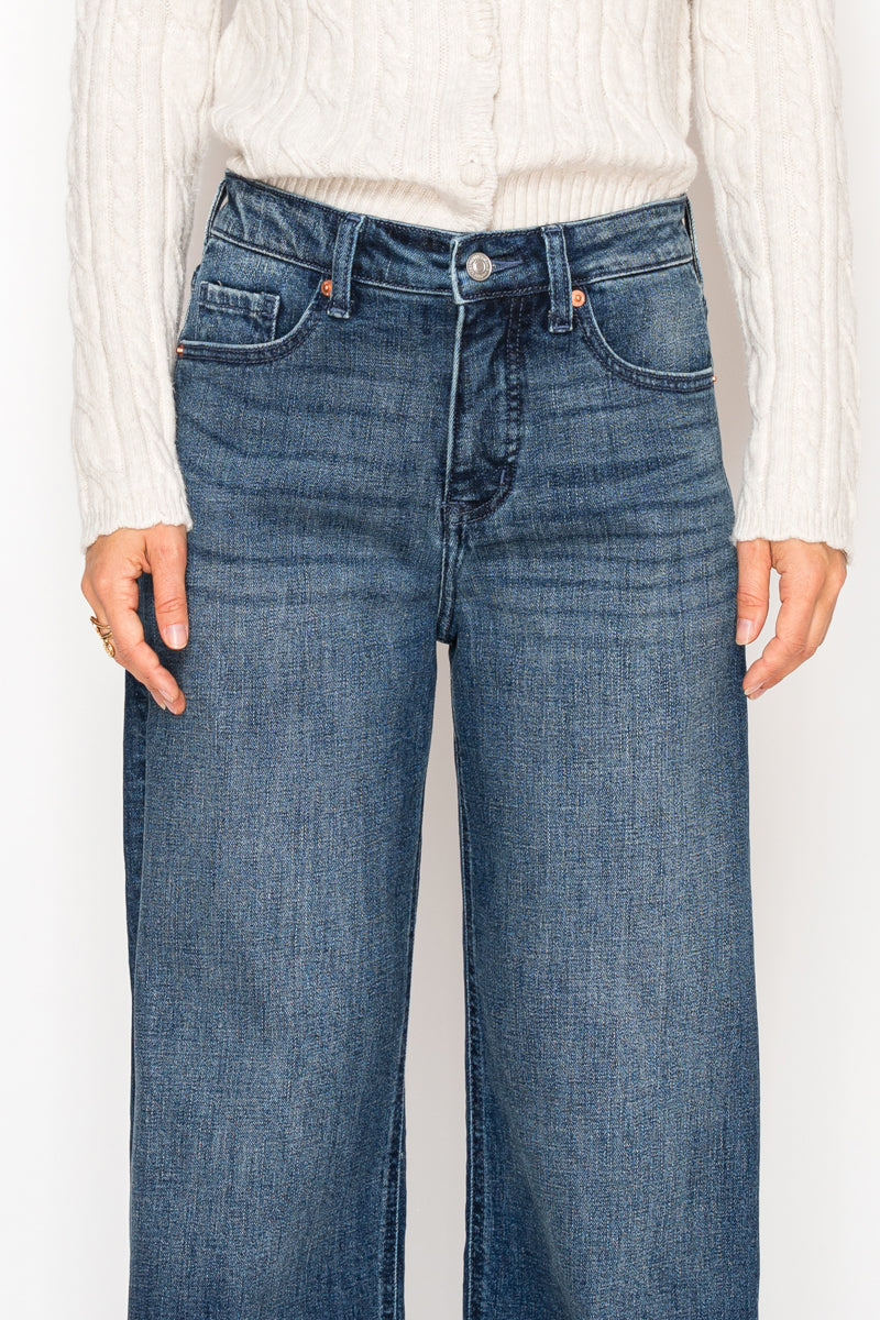 The Collins Tummy Control Wide Leg Jeans