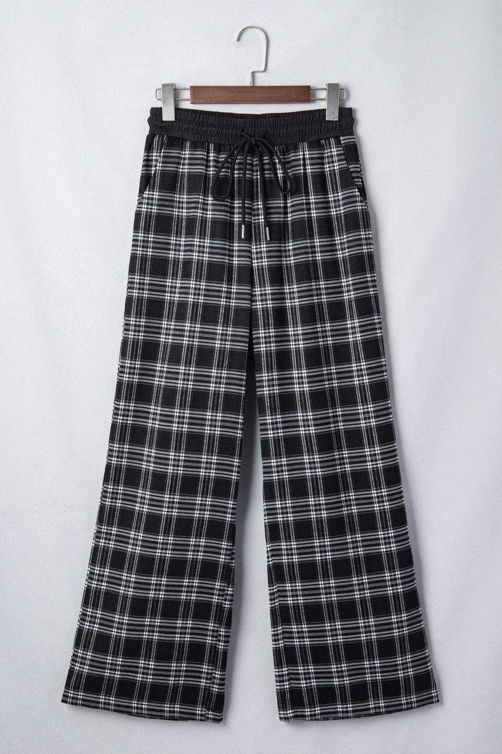The Mabel Plaid Drawstring Waist Pants