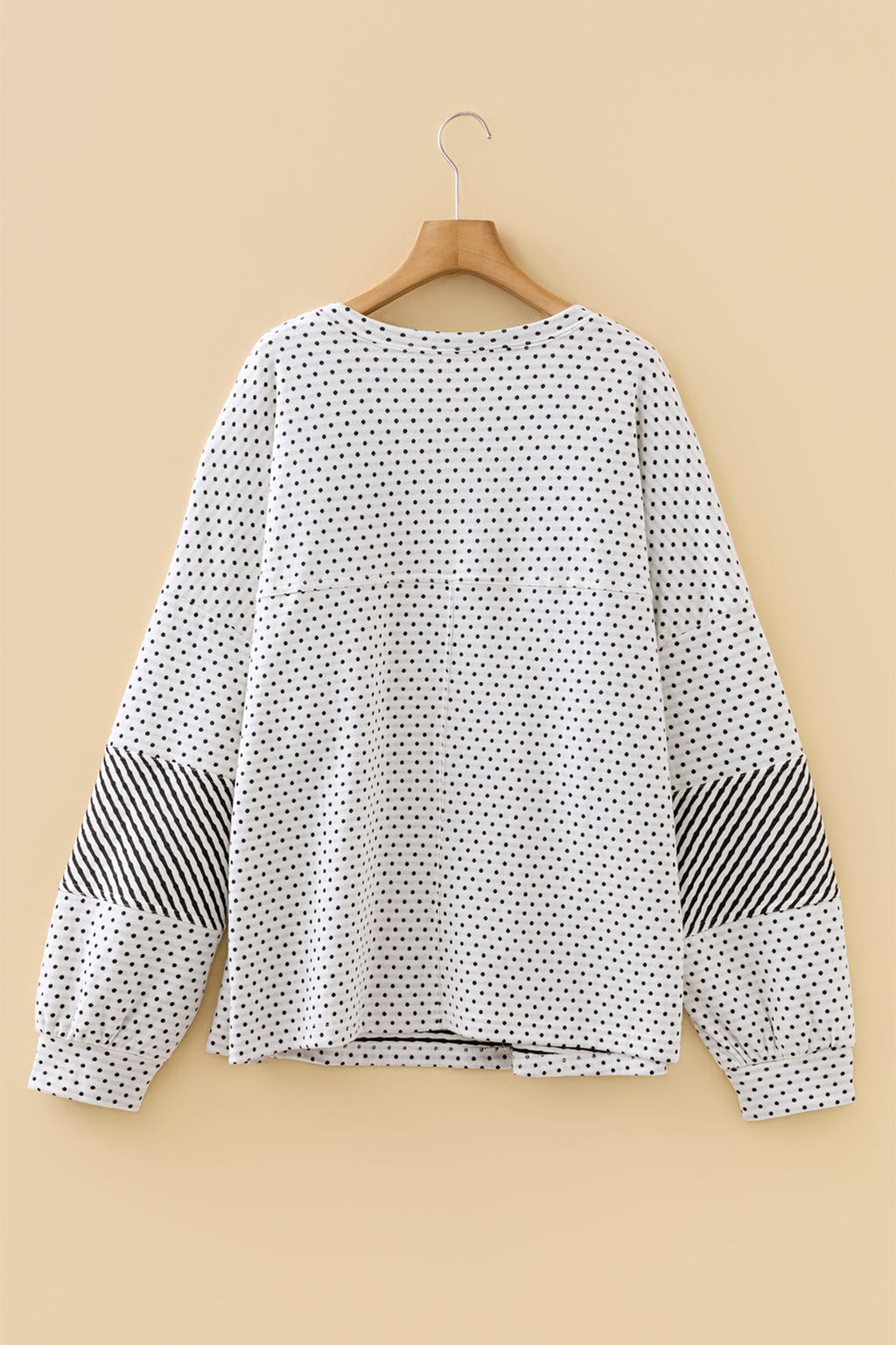 The Emma Polka Dot Stripe Top